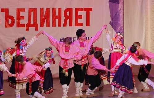 4 ноября для коркинцев провели тематическую выставку и концерт